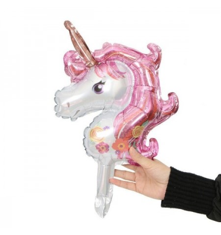 Minishape 14"/35 cm unicorno rosa