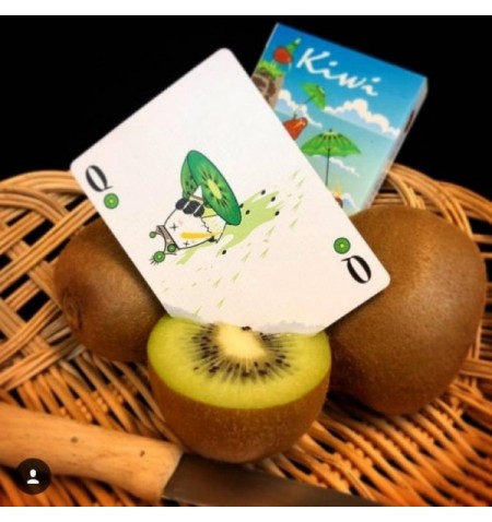 Kiwi playing cards