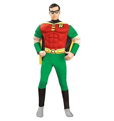 Costume Robin con muscoli 3D