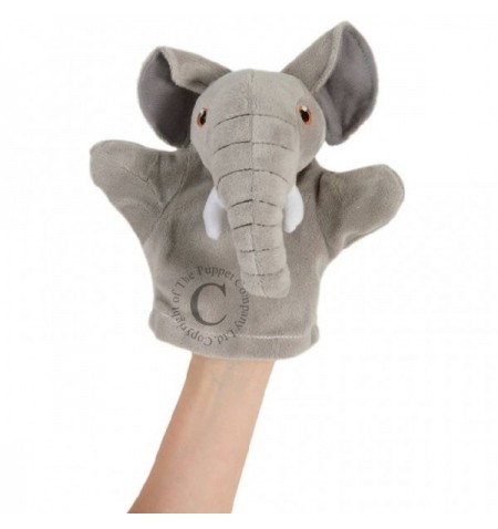 Pupazzo da mano, elefantino