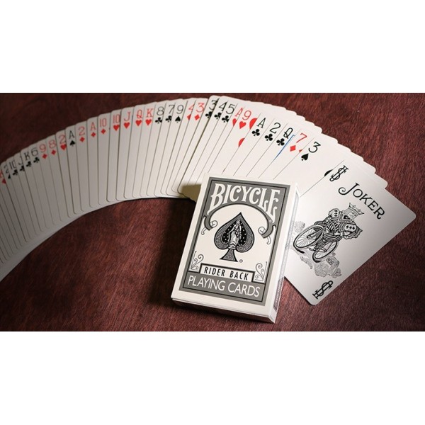 Bicycle Silver playing cards