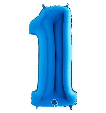 Numeri Grabo 40"/102 cm blu