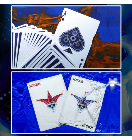 Play Dead playing cards by Riffle Shuffle