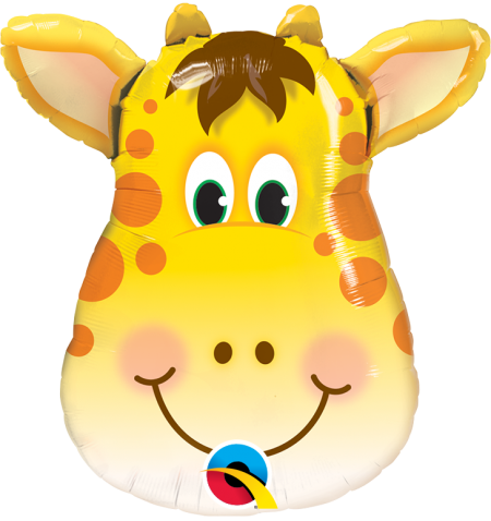 Minishape 14"/35 cm testa giraffa