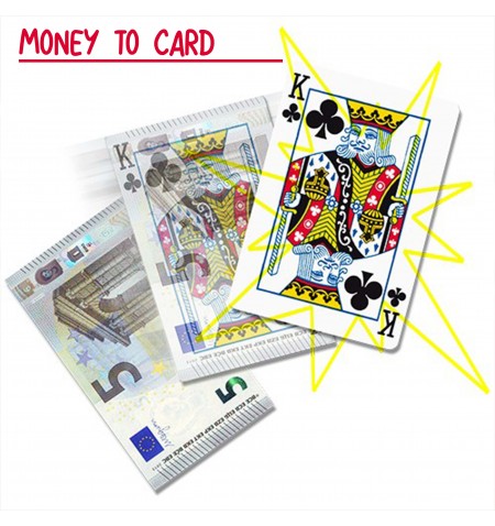 Money to card - da banconota a carta da gioco