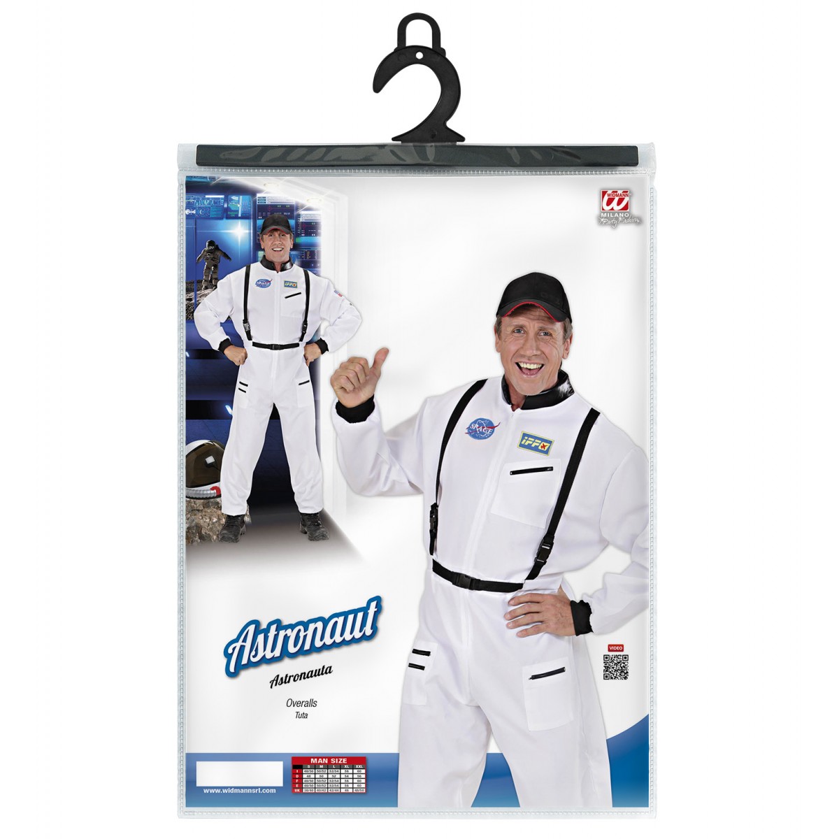 costume uomo astronauta