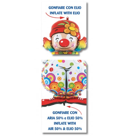 Supershape Party Clown 54"/160cm