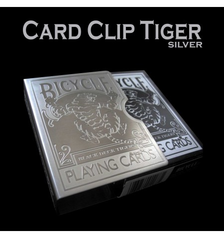 Card clip tiger Bicycle