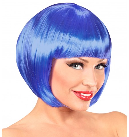 Parrucca chanel blu