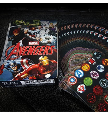 Marvel Avengers playing cards