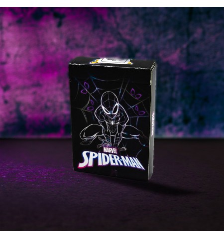 Avengers Spider-Man Neon playing cards