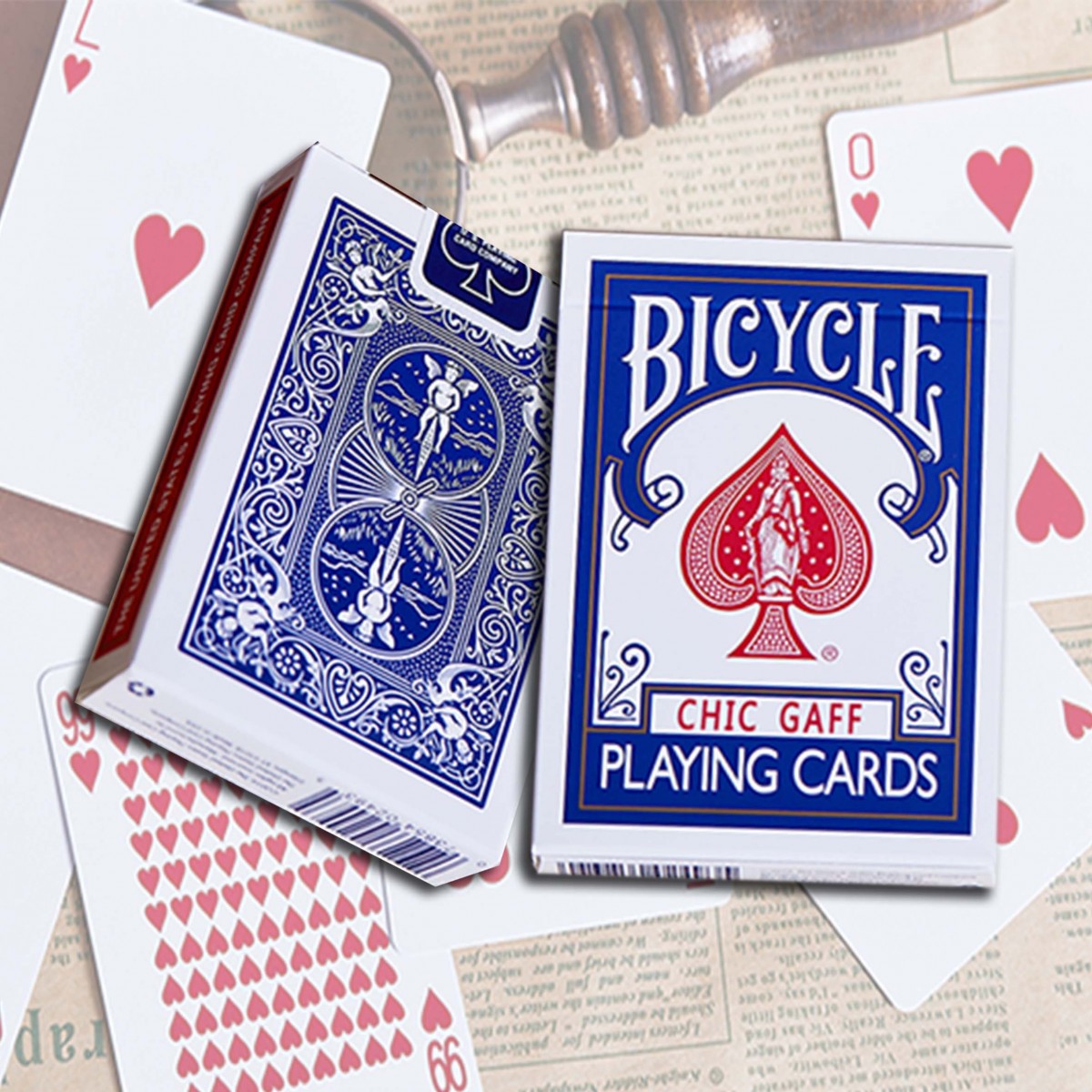 Mazzo di carte Bicycle Gaff Cards Giochi di Prestigio e Magia Doppia Faccia 