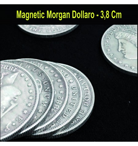 Dollaro magnetico Morgan 3,8 cm