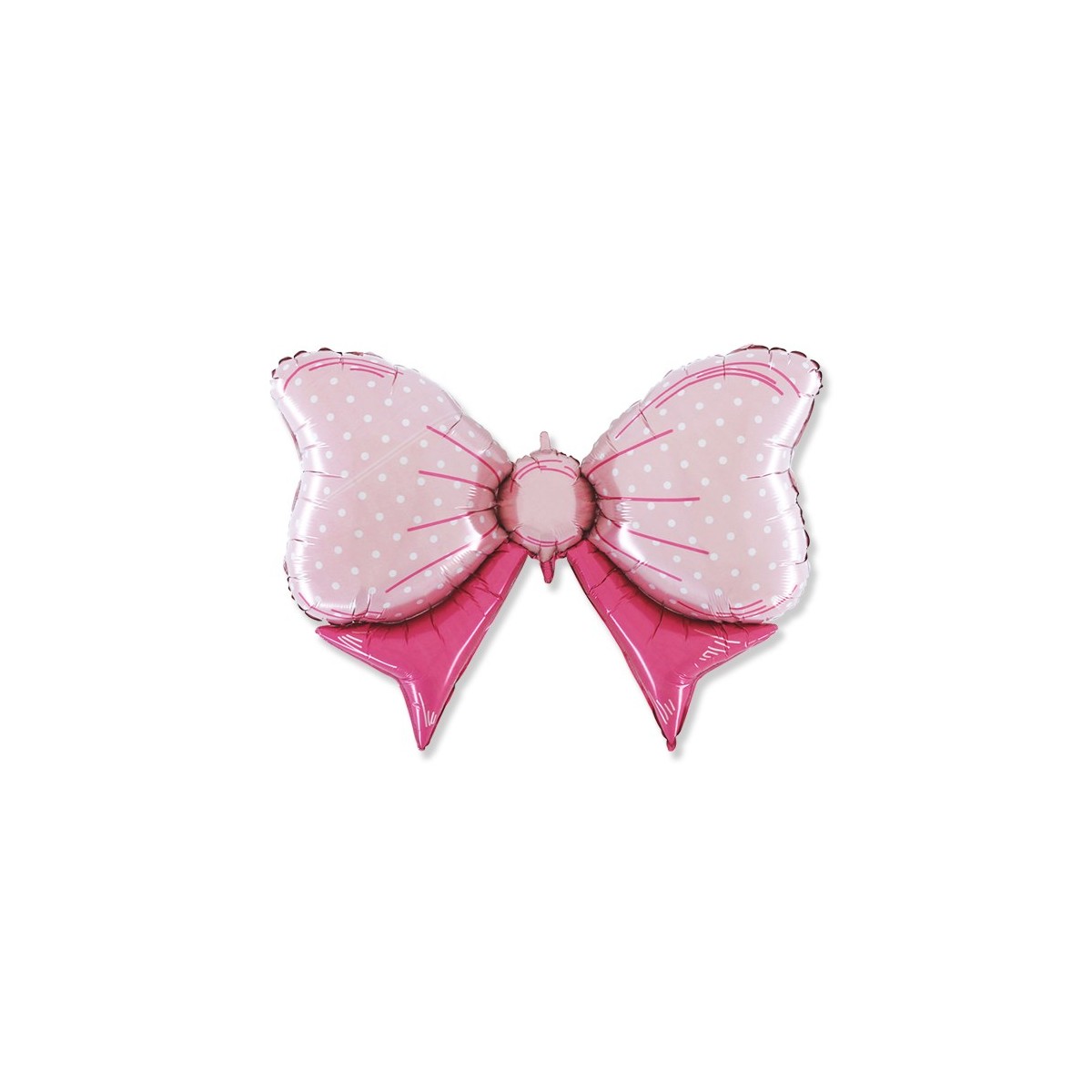 Supershape 43"/109 cm fiocco rosa
