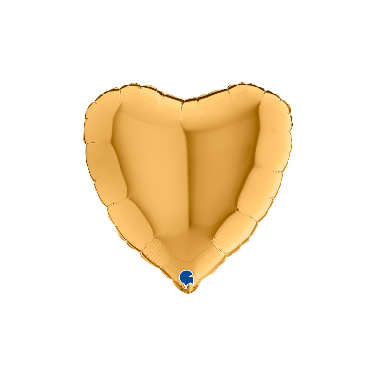 Shape cuore 18"/45cm oro antico Grabo confezionato 1pz.
