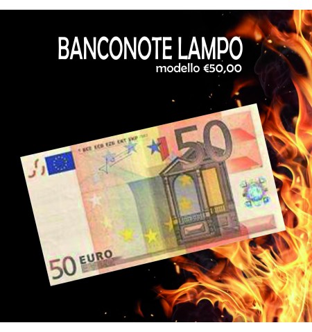 Set 10 banconote lampo da €...