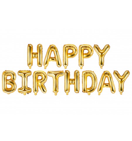 Scritta Happy birthday 35 x...