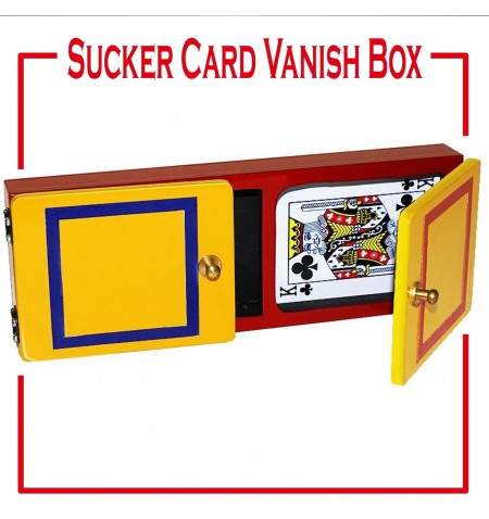Sucker card Vanish box