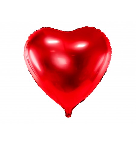 Shape cuore rosso 18"/45cm confezionato 1pz