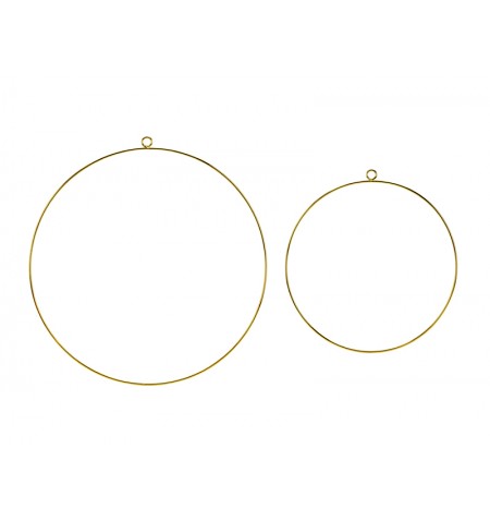 Set di 2 anelli decorativi 20cm e 28cm