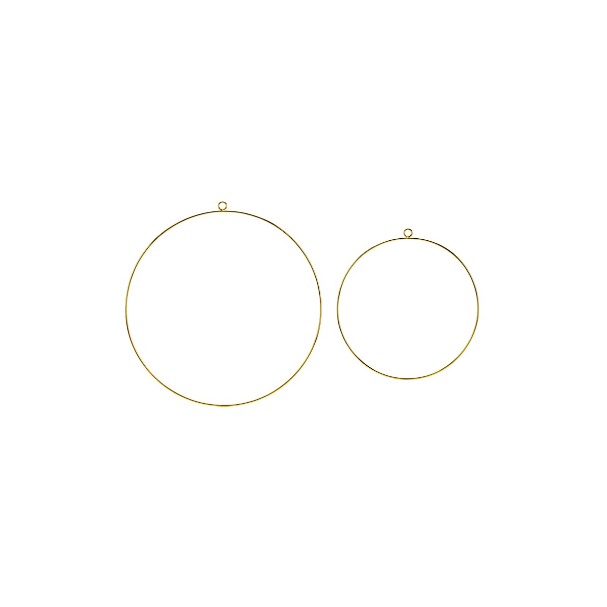 Set di 2 anelli decorativi 20cm e 28cm