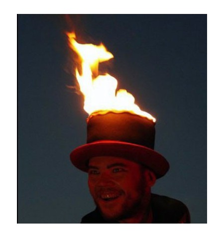 Fire hat - Cappello di fuoco