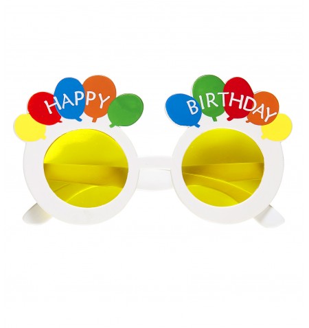 Occhiali Happy birthday balloons