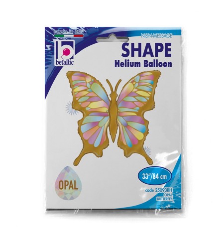 Supershape 33"/84cm Opal butterfly - farfalla