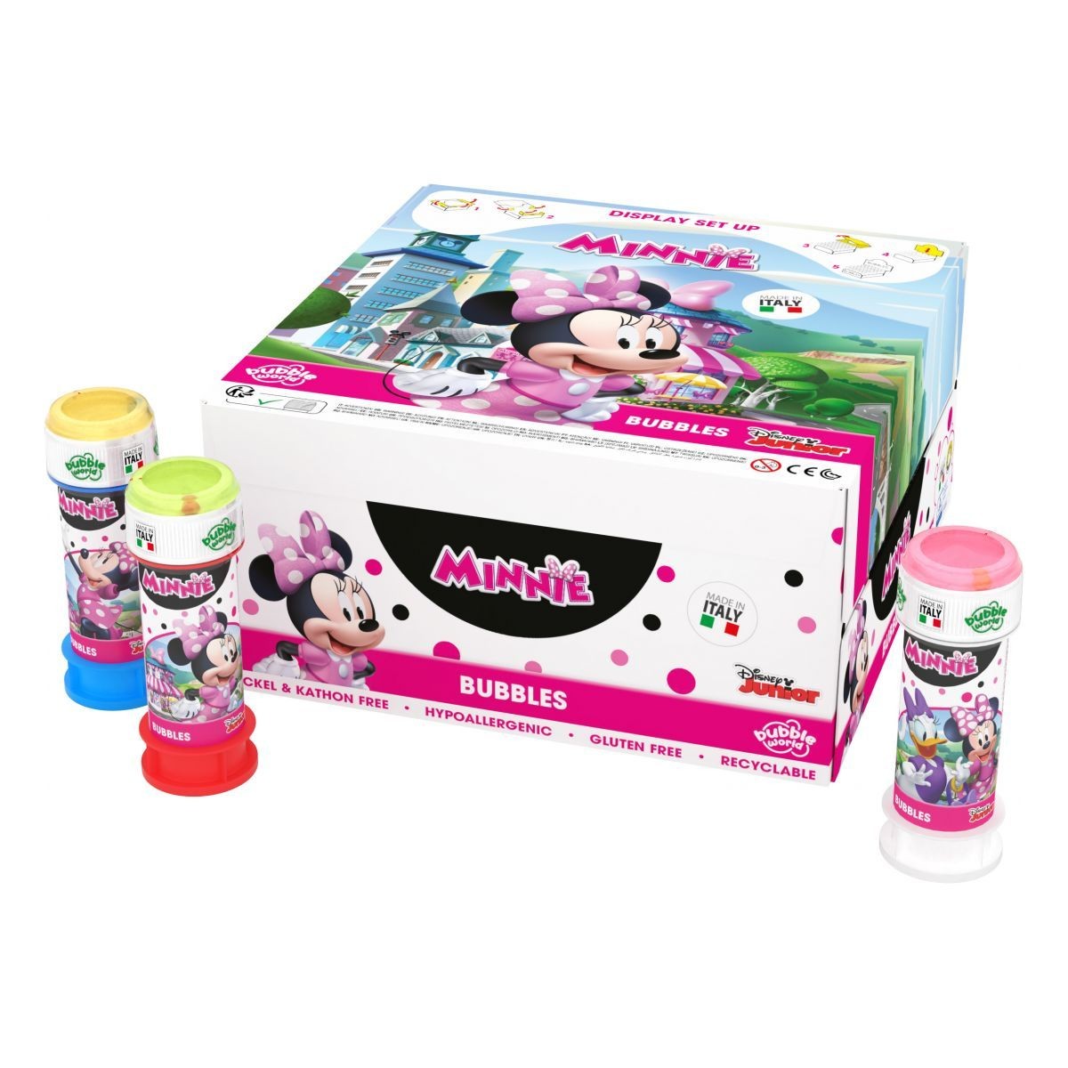 Minnie bubbles confezione 36 pezzi