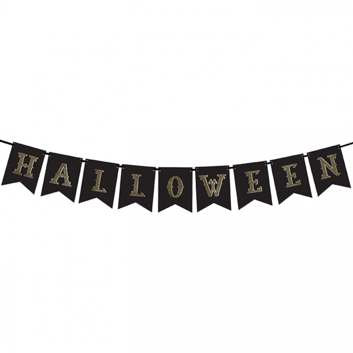 Festone banner Gothic Halloween 2,5mt