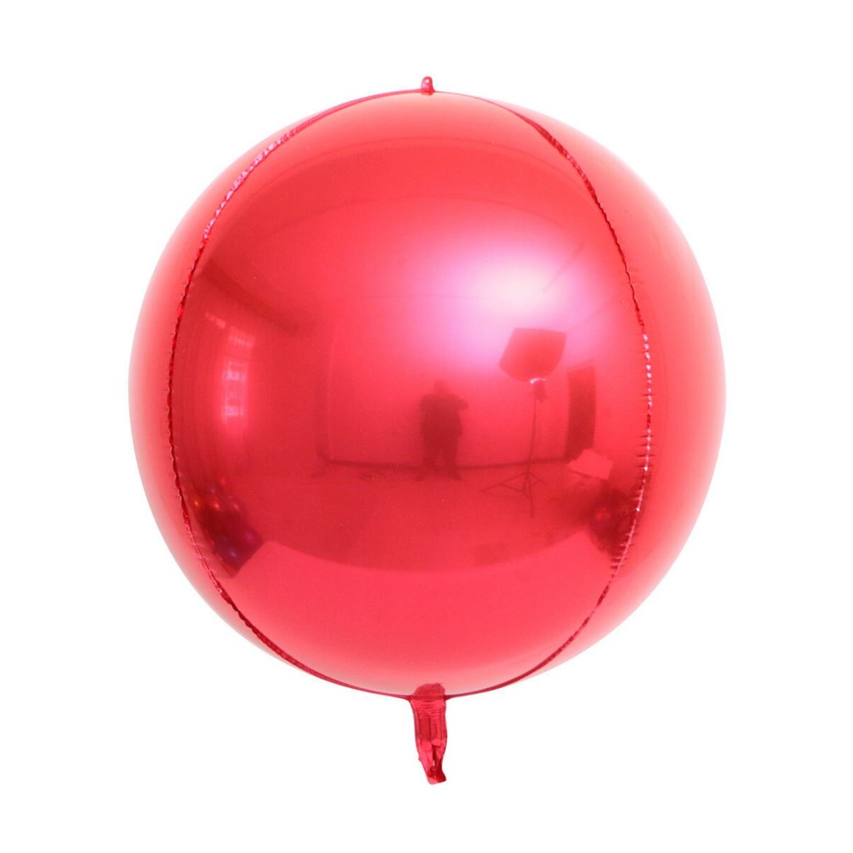 Pallone mylar sfera 55 cm v. colori