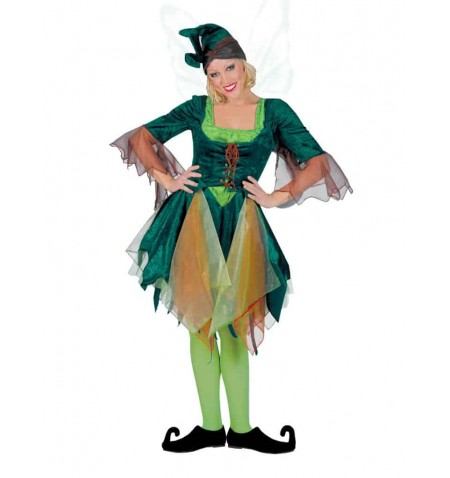 Costume elfo donna deluxe...