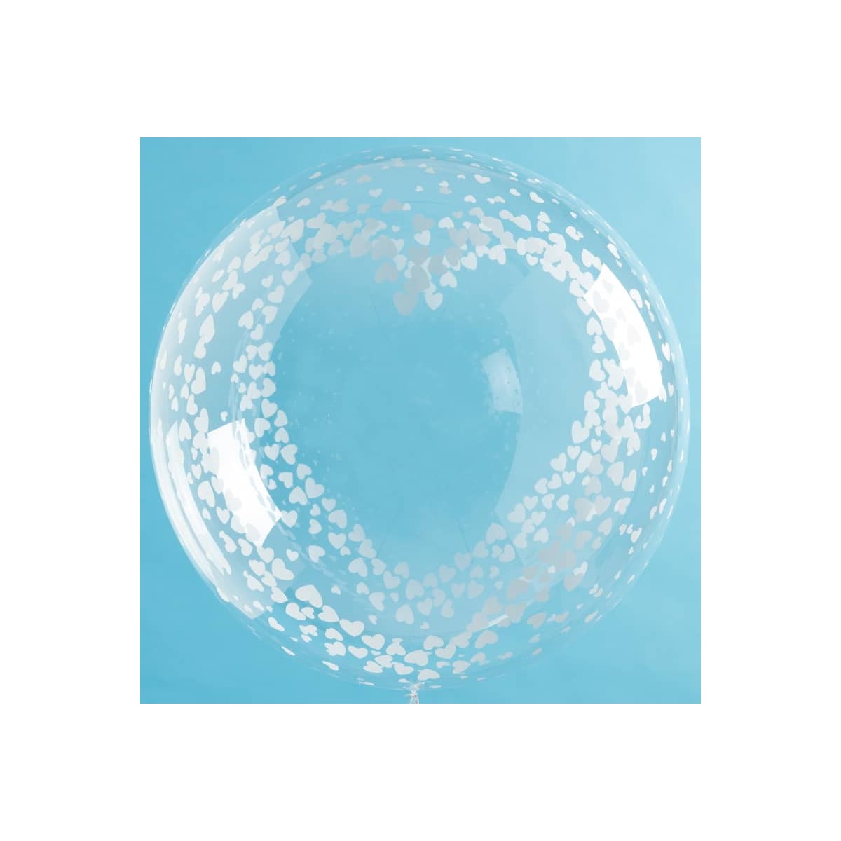 Crystal globe 24"/61cm Lovely Hearts