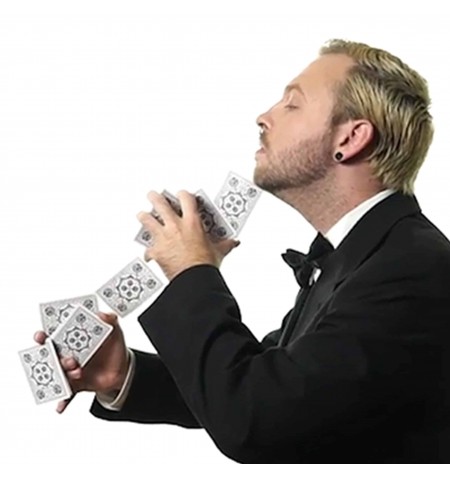 White Tally-Ho Fan Back Playing Cards