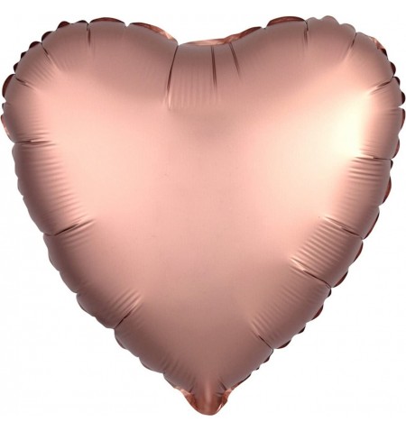 Shape cuore Satin luxe 19"/48cm confezionato 1pz.