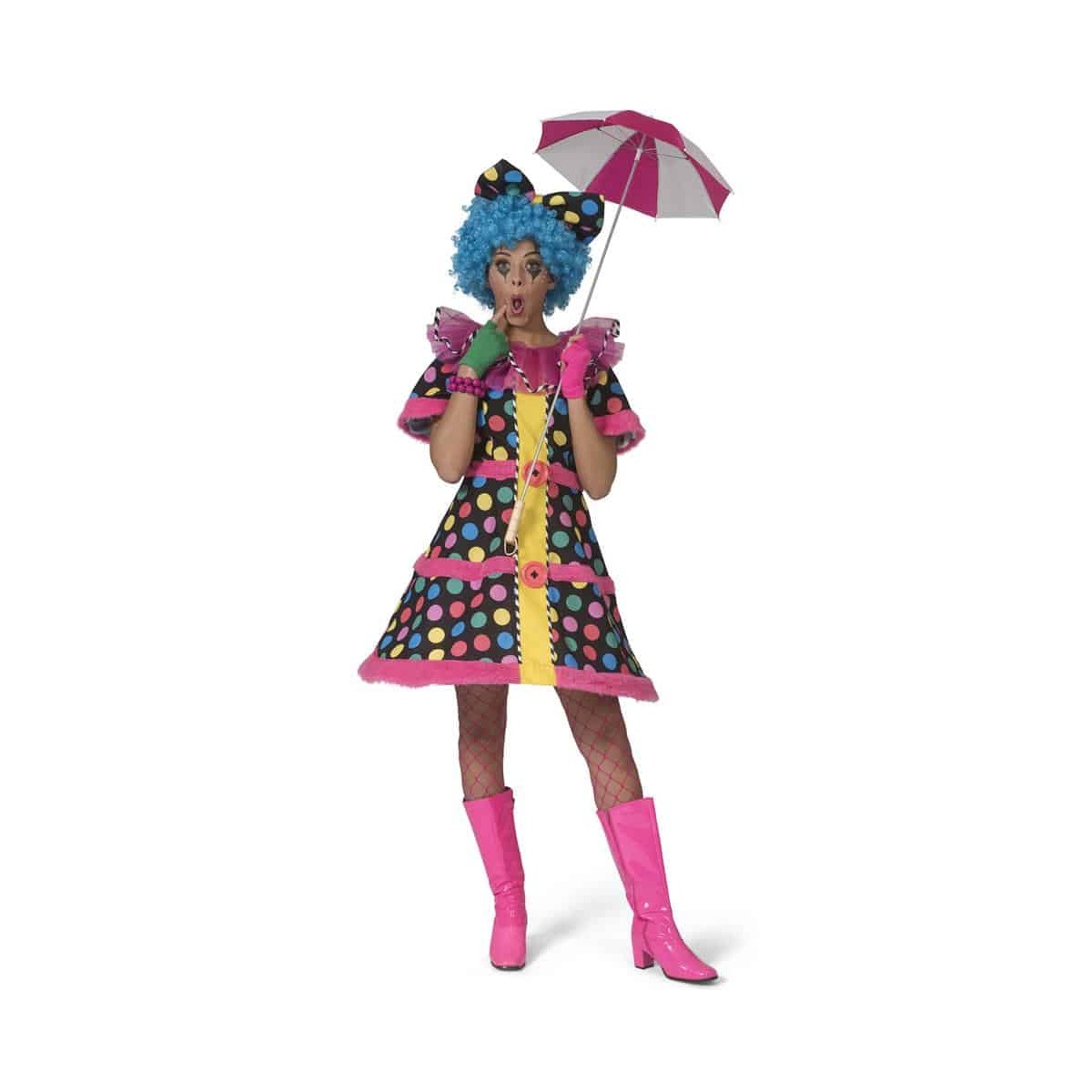 Costume Donna Clown Hotty Dotty
