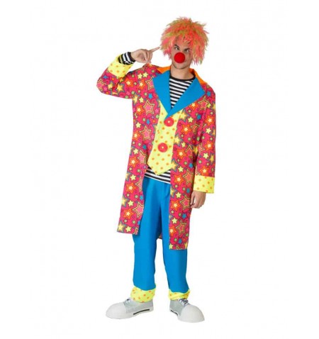 Costume clown sparkling stars
