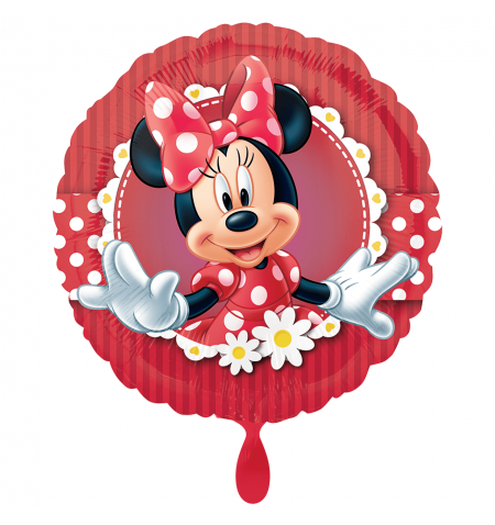 Shape 18/45cm Minnie Mouse Red
