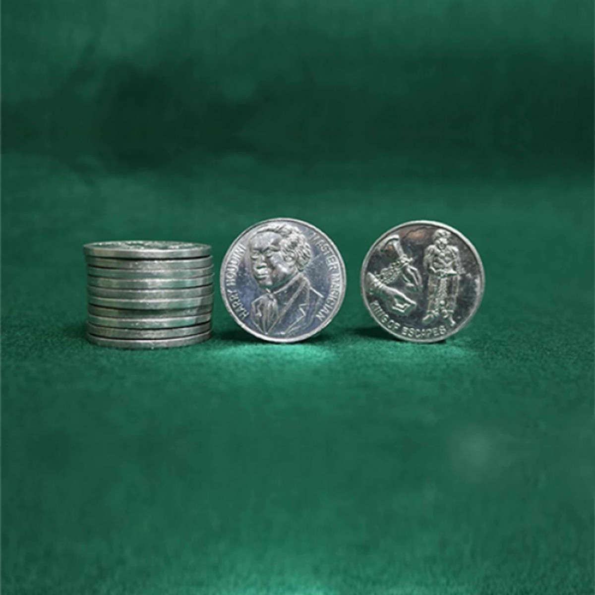 Houdini palming coin