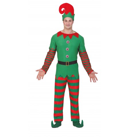 Costume Elfo a strisce...