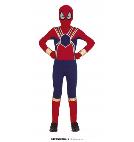 Costume spider hero bambino