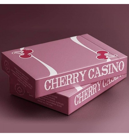 Cherry Casino Flamingo Quartz (Pink) playing cards