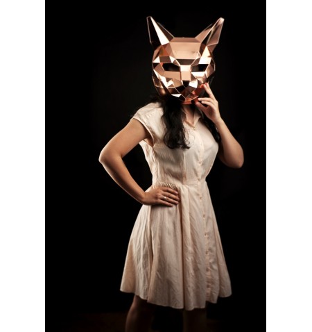 Maschera gatto 3D Papercraft