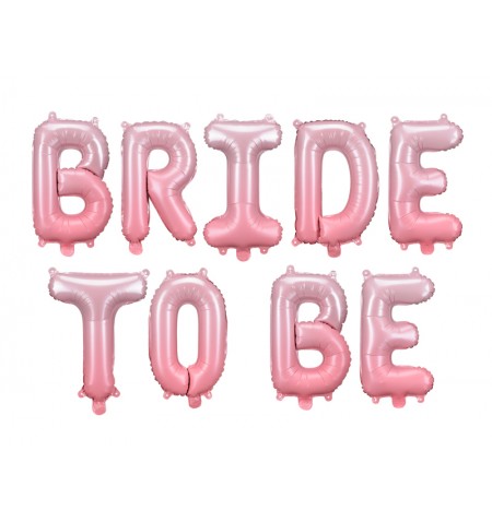 Scritta Bride To Be rosa...