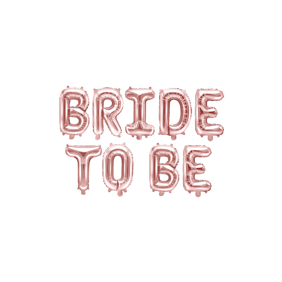 Scritta Bride To Be rosegold 350 x 45 cm