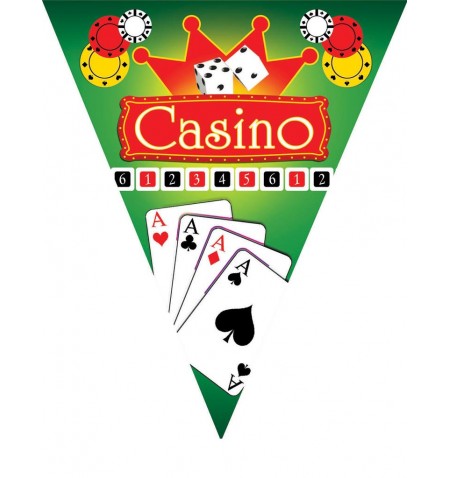 Festone bandiera Casino