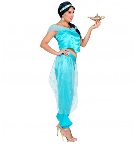 Costume principessa araba azzurra