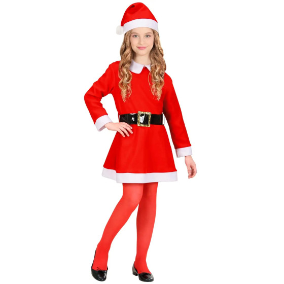 Costume Santa girl 140cm
