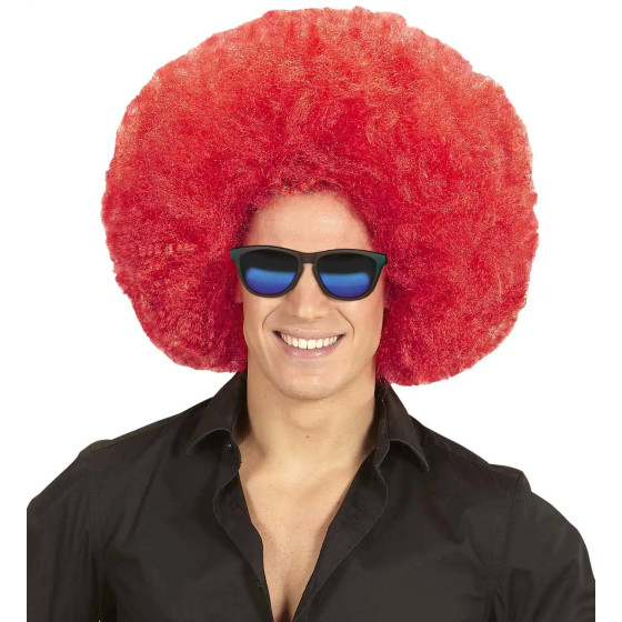 Maxi parrucca Afro rossa