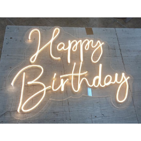 Scritta led Happy Birthday...